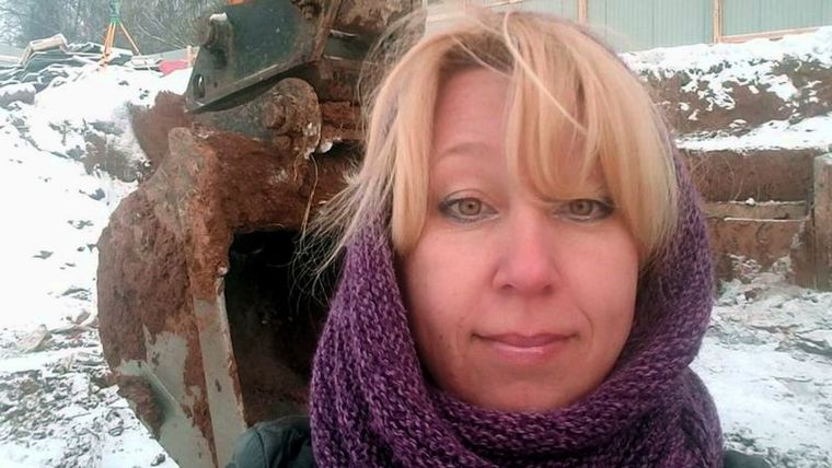 Irina Slavina era editora en jefe del sitio de noticias Koza Press. Foto: BBC