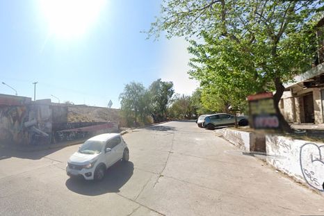 La zona donde encontraron al hombre muerto. Foto: captura