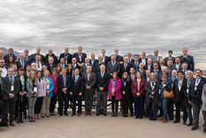 Rectores que componen el Consejo Interuniversitario Nacional emitieron un pronunciamiento en el que advierten sobre la difícil situación por la que atraviesa el sistema universitario público nacional Foto: Twitter @CINoficial