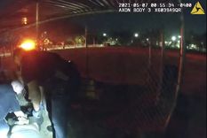 Joseph Ventre, al ser detenido. Foto: Captura de pantalla