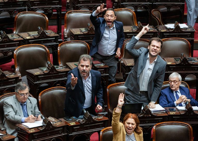 Juntos por el Cambi Los diputados de la oposición ya tienen su postura definida. Crédito: NA Foto: NA
