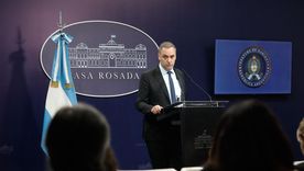Manuel Adorni regresó a las conferencias de prensa Manuel Adorni regresó a las conferencias de prensa