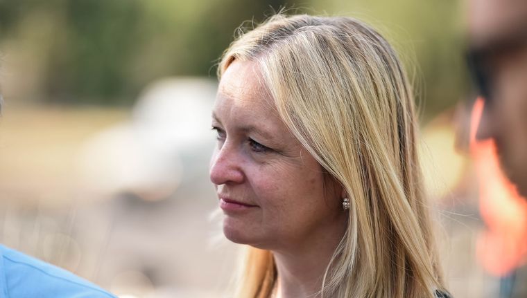 La vicegobernadora de Mendoza, Hebe Casado Foto: Santiago Tagua/MDZ