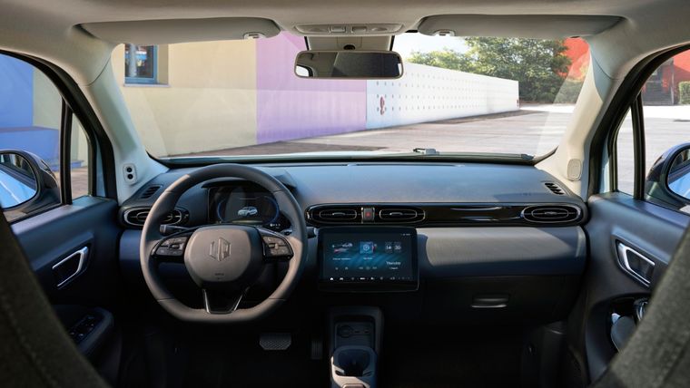 Interior del Leapmotor T03 Foto: Stellantis