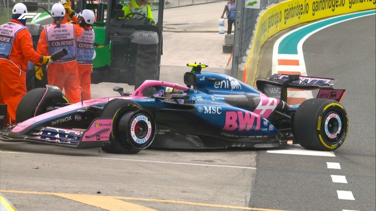 El GP de Miami, la última carrera de Doohan en Alpine. El GP de Miami, la última carrera de Doohan en Alpine.