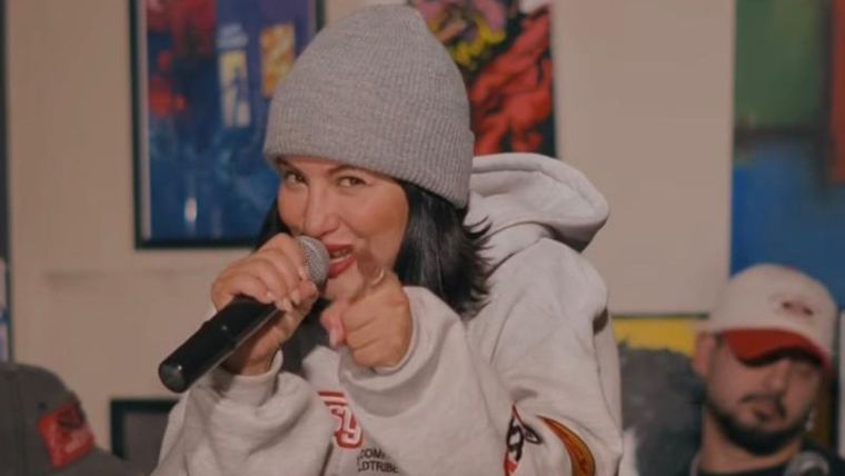 Flor Vigna, bailarina y cantante.