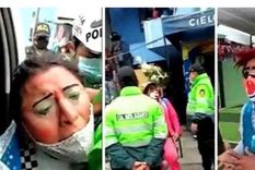 video: detienen a payasos por ir al velorio de un colega pese a la pandemia