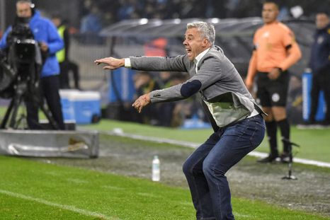 Lucas Pusineri habló tras el triunfo ante Boca. Lucas Pusineri habló tras el triunfo ante Boca.