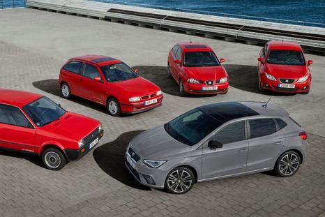 El SEAT Ibiza cumple 40 años y lo celebra con una edición limitada Foto: SEAT
