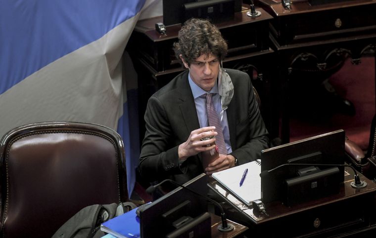 Martín Lousteau disparó contra la reducción de coparticipación. Foto: Télam