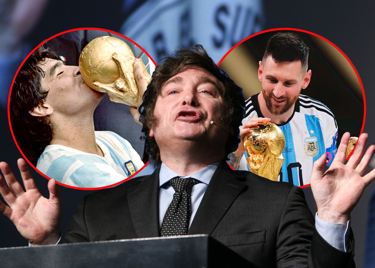 El candidato a presidente dio su veredicto sobre dos de los mejores futbolistas de la historia.