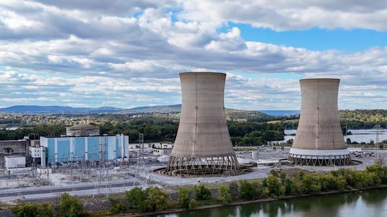 La inversión de Microsoft permitirá reanudar la energía nuclear en Three Mile Island.