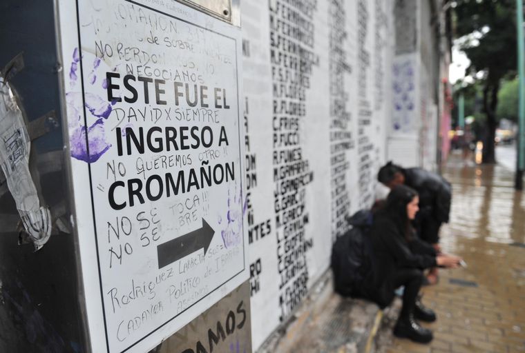 El lugar donde se encontraba el boliche República Cromañón fue declarado Monumento Histórico Nacional Foto: Télam