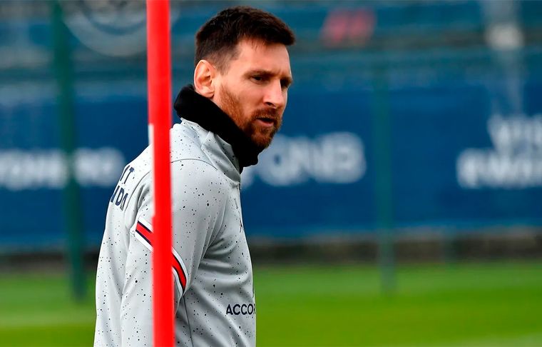 Messi tiene una inflamación en el tendón que lo hará perderse el próximo partido del PSG.