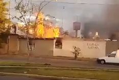 Ocurrió en una vivienda ubicada en la intersección de las calles Terrada y Cabo San Juan Foto: captura video Ocurrió en una vivienda ubicada en la intersección de las calles Terrada y Cabo San Juan Foto: captura video