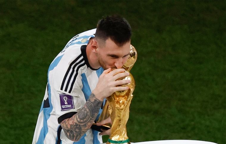 Messi consiguió lo que tanto deseaba. Foto: EFE