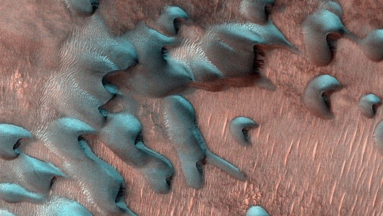 Imágenes ilustrativas de Marte Foto: NASA/JPL-CALTECH/UNIVERSITY OF ARIZONA