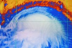 La tormenta se intensificó y se convirtió en un huracán este fin de semana Foto: GETTY IMAGES