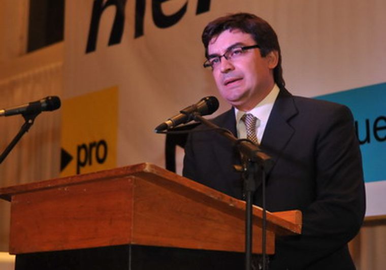 De Marchi, el que más habló. Foto: Nacho Gaffuri / MDZ