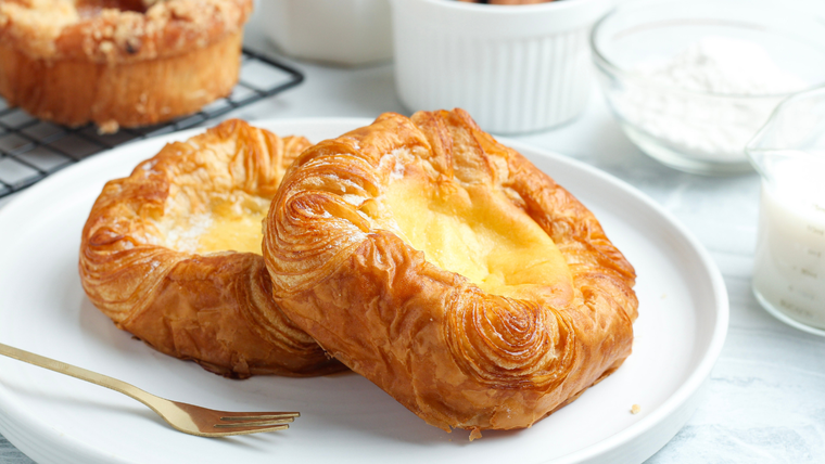 Receta paso a paso de factura danesa con crema pastelera Receta paso a paso de factura danesa con crema pastelera