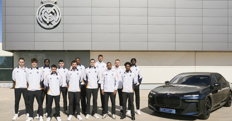 Los nuevos BMW que usarán los jugadores de Real Madrid Foto: BMW