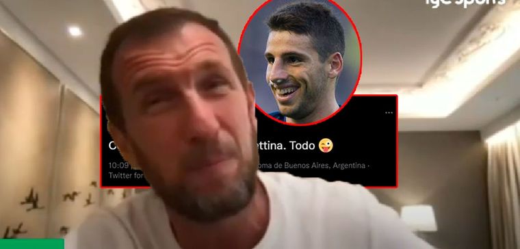 Arruabarrena reveló una historia de Calleri en el Boca-River del gas pimienta y la hermana del delantero le contestó.