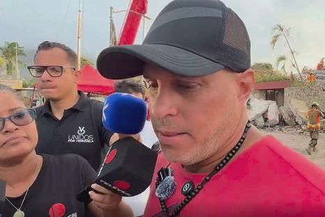 Marcos Gamez, el papá de Lucas.&nbsp;