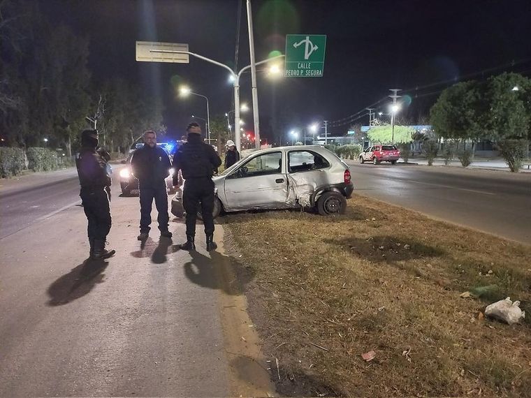 Así quedó el vehículo Foto: @MATIPASCUALETTI
