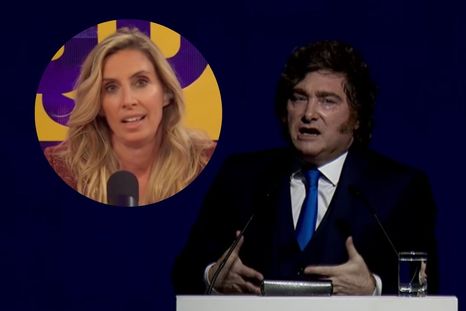 Javier Milei apuntó otra vez con Luciana Geuna