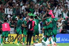 El plantel de Arabia Saudita fue bien recompensado tras meterse en el próximo Mundial. El plantel de Arabia Saudita fue bien recompensado tras meterse en el próximo Mundial.