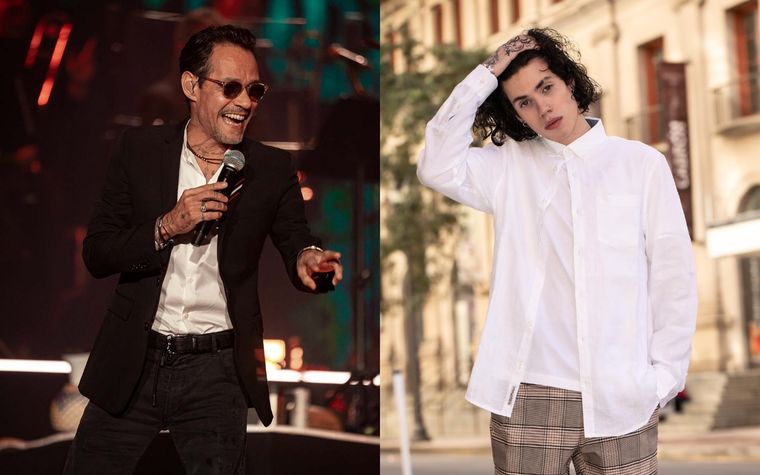 Marc Anthony y su hijo Ryan Muñiz Torres Foto: Montaje MDZ