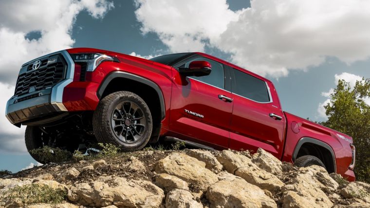 La Toyota Tundra se actualiza para 2024 Foto: Toyota