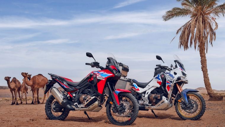 Las motos más aventureras de Honda se actualizaron Foto: Honda