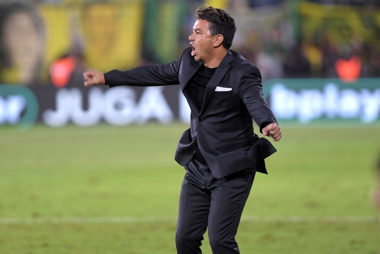 El Muñeco analizó la victoria en Chile. Foto: Télam