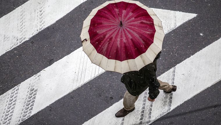 El SMN anunció lluvias y tormentas para el fin de semana Foto: NA