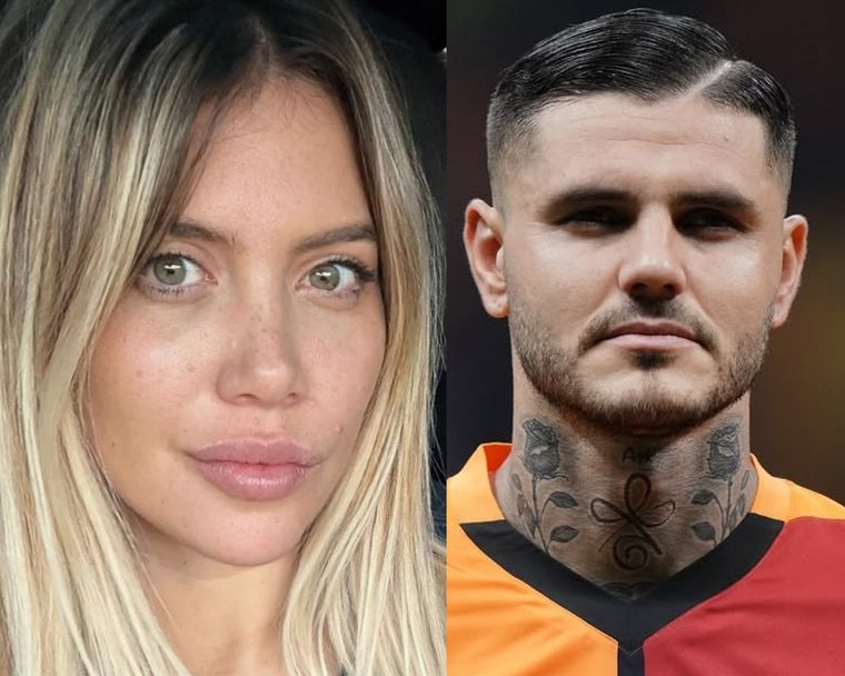 Wanda Nara intentó enfriar su relación con Mauro Icardi. Foto: Instagram @wanda_nara @mauroicardi.