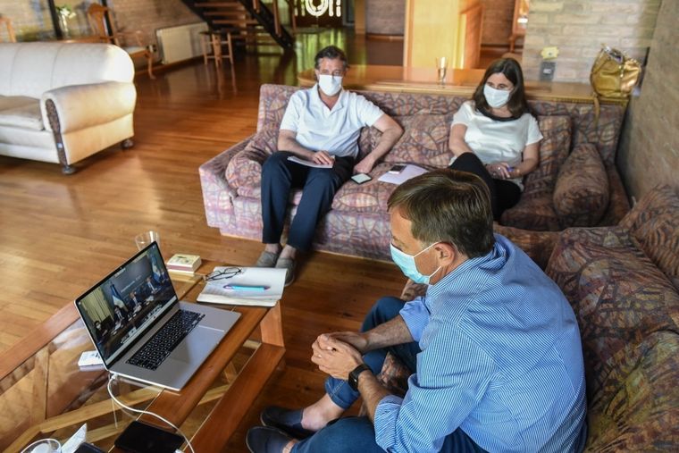 El gobernador habló del coronavirus en San Rafael.