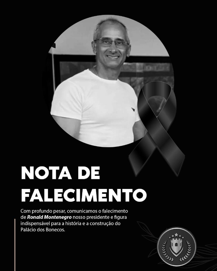 El posteo de despedida de Montenegro en la cuenta de la organización cultural en Brasil de la que era presidente. El posteo de despedida de Montenegro en la cuenta de la organización cultural en Brasil de la que era presidente.