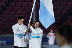 La delegación argentina dijo presente en los Juegos Panamericanos. Foto: EFE