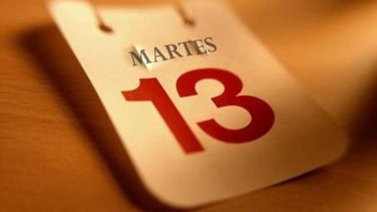 En varias culturas el número 13 tiene connotaciones negativas. Foto: Shutterstock