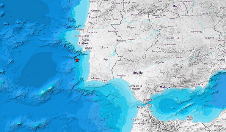 Portugal registró el fuerte movimiento telúrico. Foto: Dpa.