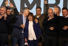 Mauricio Macri y Horacio Rodríguez Larreta se sumaron al nuevo spot de campaña de Patricia Bullrich en el que se mostraron su respaldo a su candidatura Foto: Noticias Argentinas