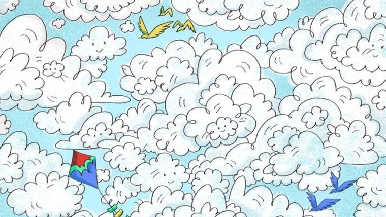 Acertijo visual, reto visual, oveja Pinterest Foto: Pinterest