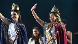 Lourdes Arroyo y Rosario Cabello, flamantes reina y virreina de Malargüe, Lourdes Arroyo y Rosario Cabello, flamantes reina y virreina de Malargüe,