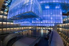El interior del Palacio Libertad, donde el Gobierno llamó a licitaciones públicas para concesionar dos espacios destinados a la gastronomía. Foto: CCK