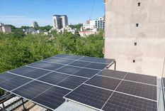 Los paneles solares, una opción eficiente y ecológica que reduce la dependencia de las redes convencionales de energía. Foto: Gentileza