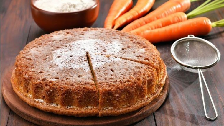 Lúcete con este delicioso pastel de zanahoria Foto: Shutterstock