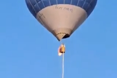 video: se incendio un globo aerostatico y murieron dos personas en mexico