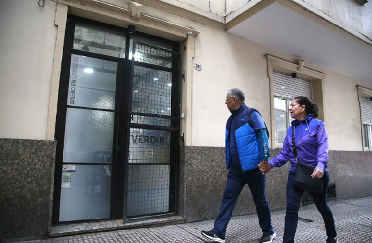 La peluquería, este sábado Foto: NA