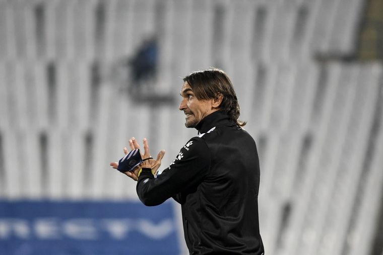 Diego Martínez Diego Martínez, entrenador de Godoy Cruz Foto: Télam